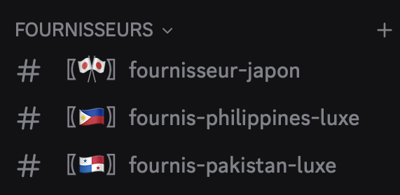 Salons fournisseurs Japon, Philippines, Pakistan