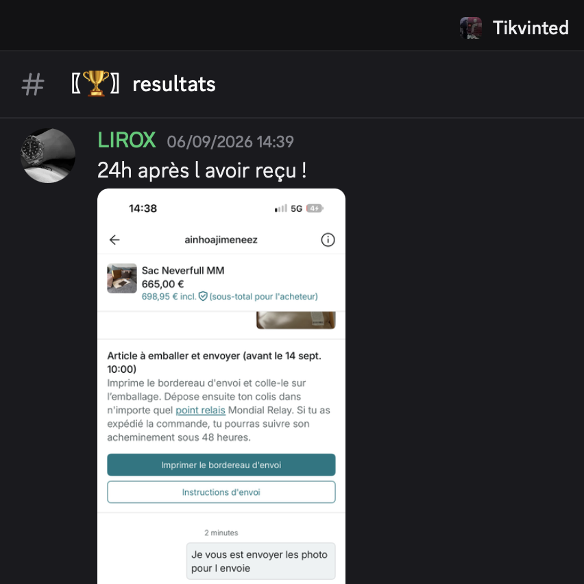 Résultat LIROX