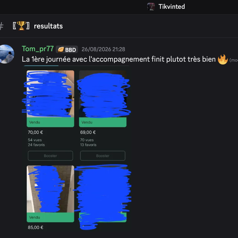 Résultat Tom_pr77