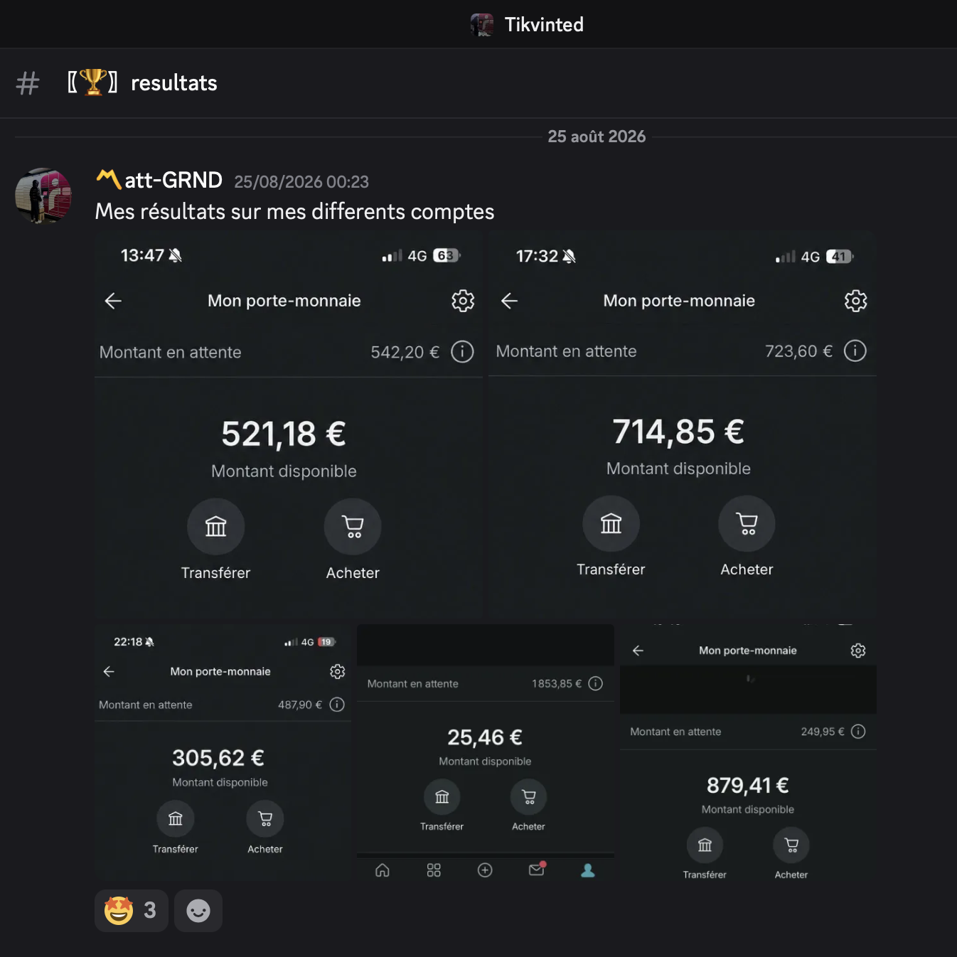 Résultat att-GRND