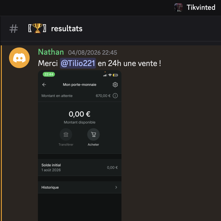 Résultat Nathan