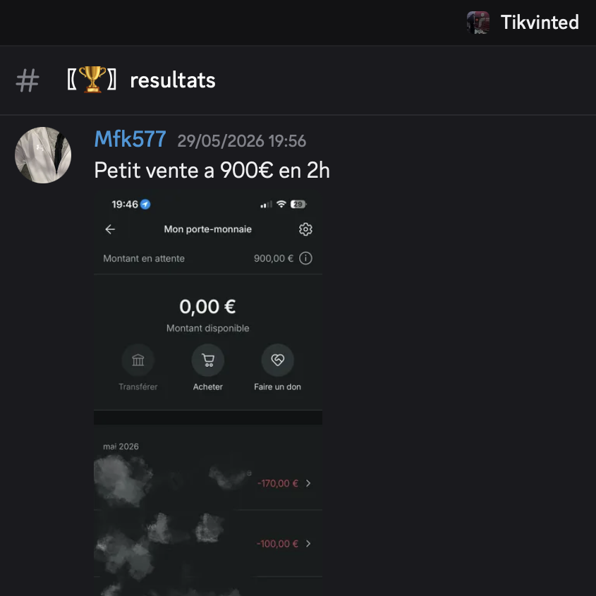 Résultat Mfk577