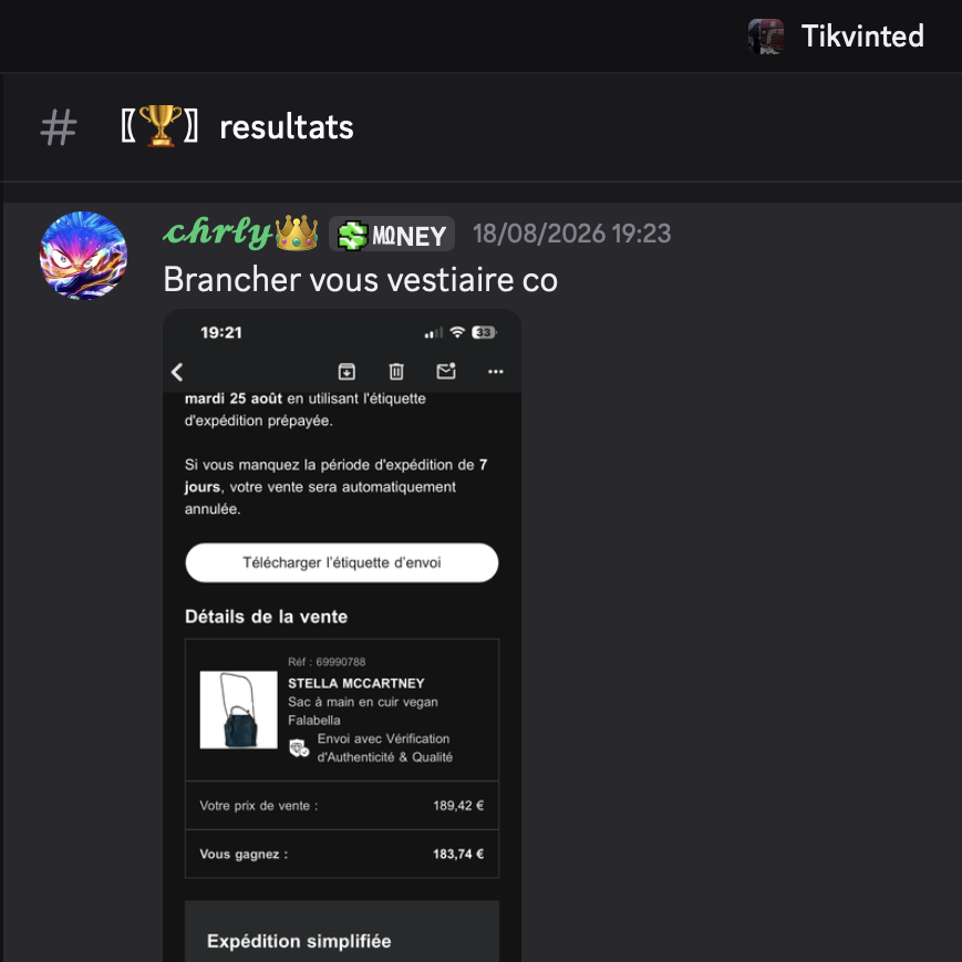 Résultat chrly
