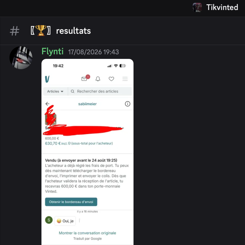 Résultat Flynti
