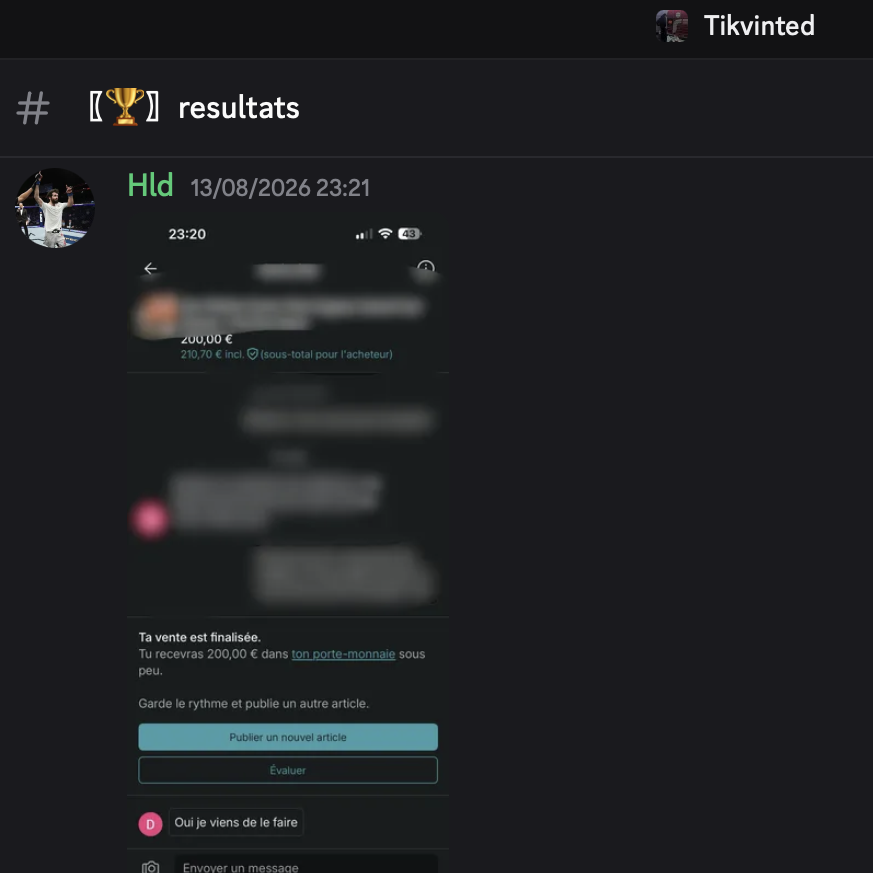 Résultat Hld