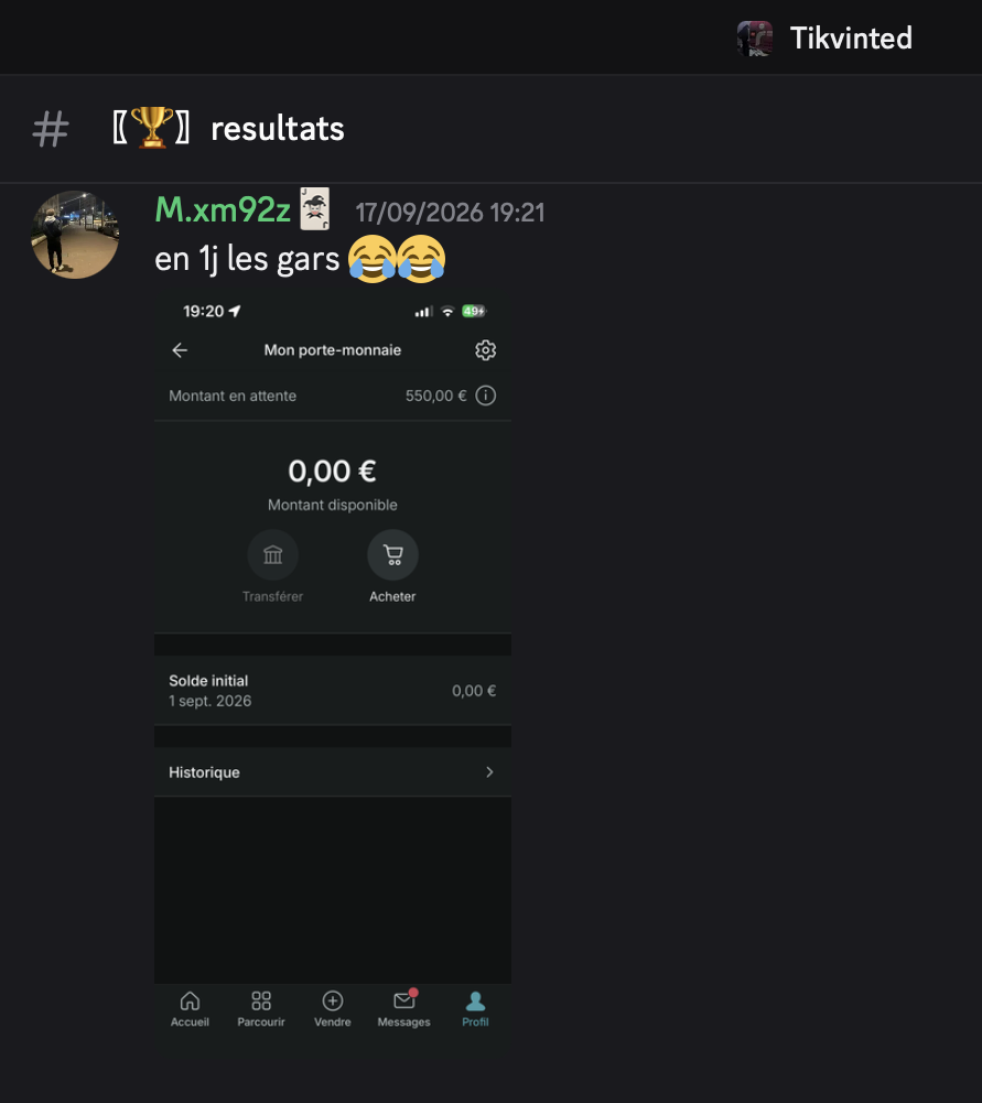 Résultat M.xm92z